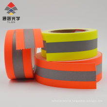 Fluorescent Lime-Yellow Fire Coat Trim, Flame Retardant Reflective Tape for Clothing